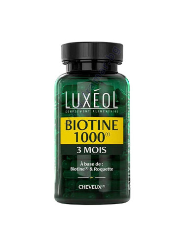 ЛЮКСЕОЛ БИОТИН + РУКОЛА капсули * 90