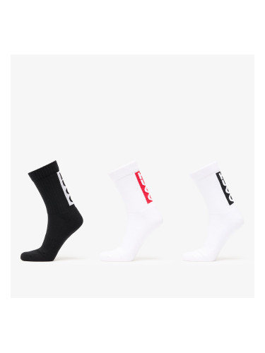 Чорапи Hugo Boss QS Back Label CC 3-Pack Multicolor 40-46