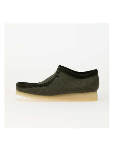 Обувки Clarks Originals Wallabee Forest Green Canvas 9.5