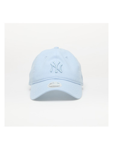 Шапка New Era New York Yankees 9TWENTY Linen Adjustable Cap Pastel blue/ Pastel blue Universal