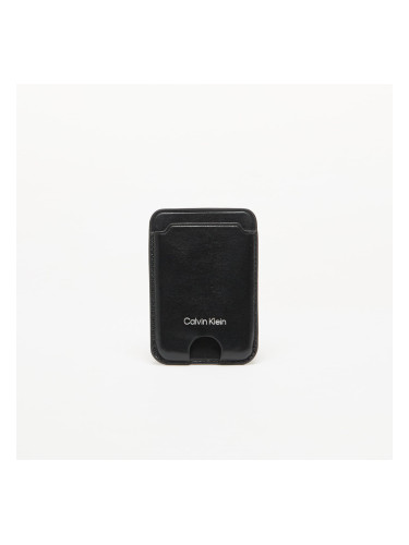 Портфейл Calvin Klein Jeans Tech Essential Leather Case Black Universal