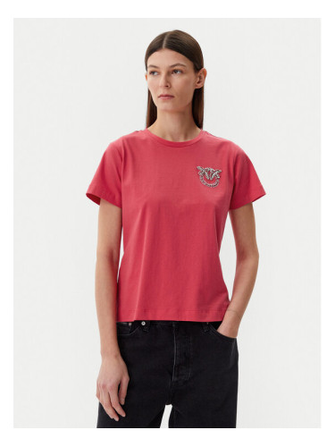 PINKO Тишърт Nambrone 103320 A2G7 Червен Regular Fit