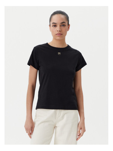 PINKO Тишърт 100373 A2OG Черен Regular Fit