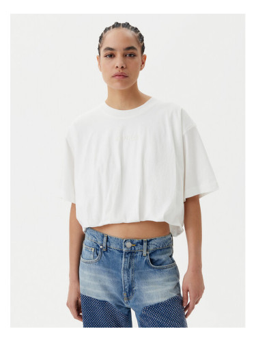 PINKO Тишърт Torrone 104257 A2F8 Бял Regular Fit