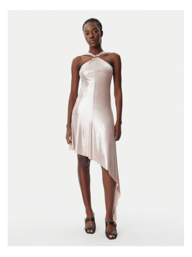 PINKO Коктейлна рокля 104999 A2DN Розов Regular Fit