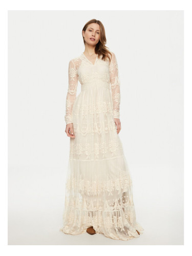 YAS Официална рокля Seloise 26015997 Бял Regular Fit