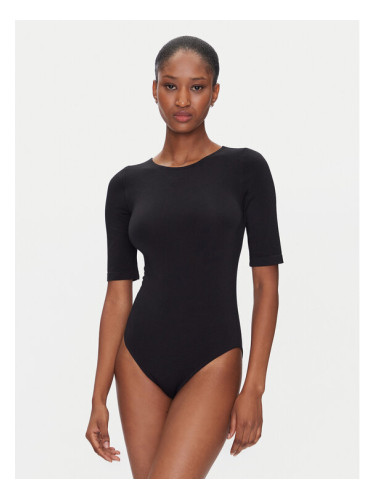 Wolford Боди Berlin 75089 Черен Slim Fit