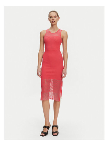 PINKO Плетена рокля 104811 A2GJ N55 Оранжев Regular Fit