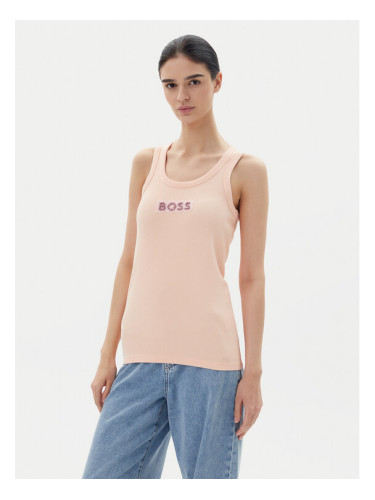 BOSS топ C-Ematite 50536985 Оранжев Slim Fit