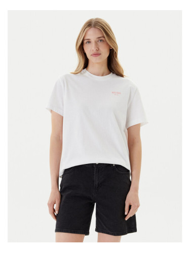 Mustang Тишърт Floris 1016158 Бял Relaxed Fit