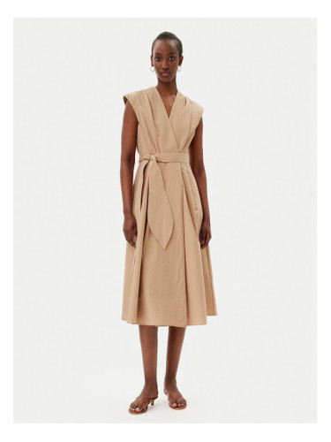 Marella Лятна рокля Ossola 2513221172200 Кафяв Regular Fit