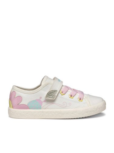 Geox Кецове J Gisli J554NC 10 C0406 S Бял