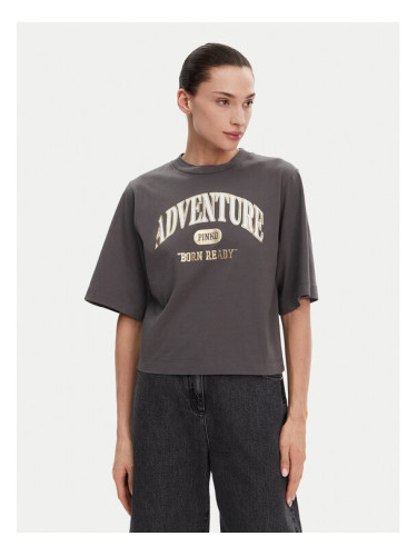 PINKO Тишърт Niamey 104604 A2CS Сив Regular Fit