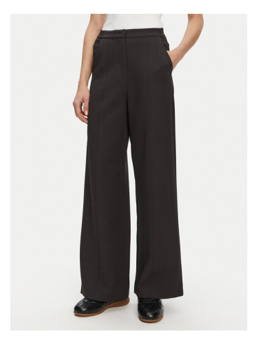 Patrizia Pepe Текстилни панталони 8P0696 A375 K103 Черен Regular Fit