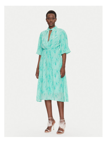 Fracomina Ежедневна рокля FS25SD2009W422J3 Светлосиньо Regular Fit