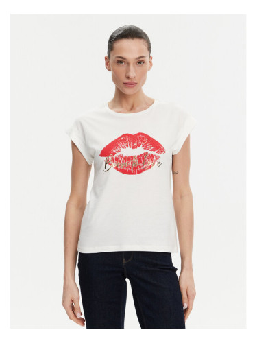 Morgan Тишърт 251-DVALA Бял Regular Fit