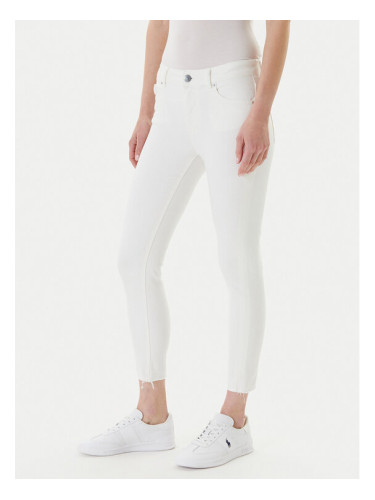 Mustang Дънки Shelby 1016183 Бял Skinny Fit