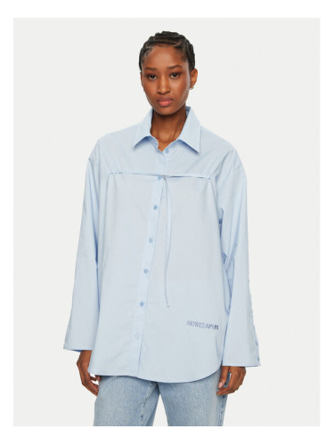 Patrizia Pepe Риза 8C0742/AH74-CA38 Светлосиньо Regular Fit