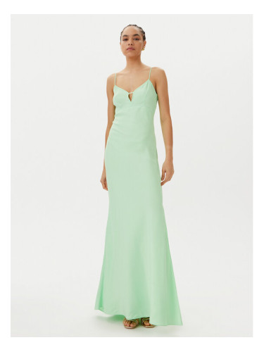 TWINSET Официална рокля 251TP2653 Зелен Slim Fit