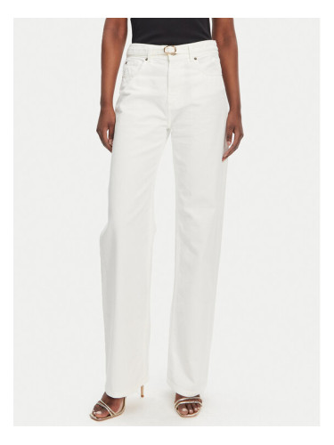 TWINSET Дънки 251TT2210 Бял Straight Fit