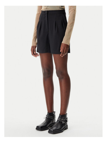 Patrizia Pepe Шорти от плат 8P0697/A545-K103 Черен Regular Fit