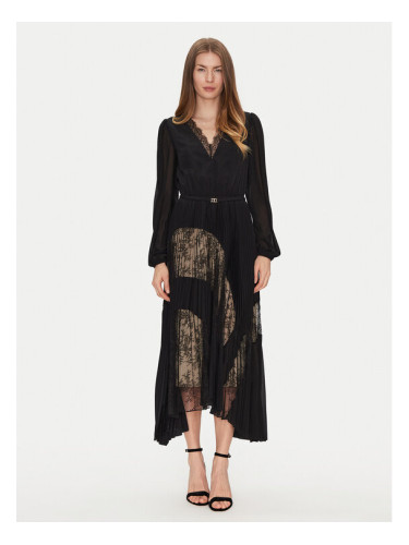 TWINSET Ежедневна рокля 251TP2780 Черен Loose Fit