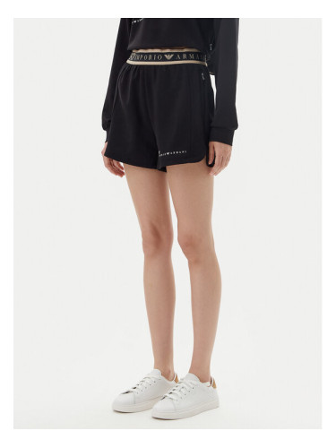 EA7 Emporio Armani Спортни шорти 7W000280 AF12501 UC001 Черен Regular Fit
