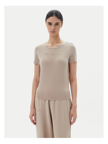 EA7 Emporio Armani Тишърт 7W000274 AF12945 U6155 Бежов Slim Fit