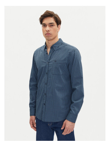 Mustang Риза Chester 1016241 Син Regular Fit