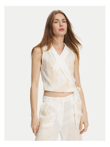 Marella Блуза Kriss 2513161162 Бял Regular Fit