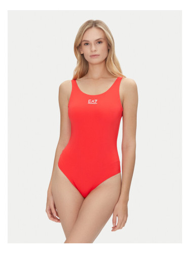 EA7 Emporio Armani Бански костюм 7W000321 AF12599 A5064 Червен