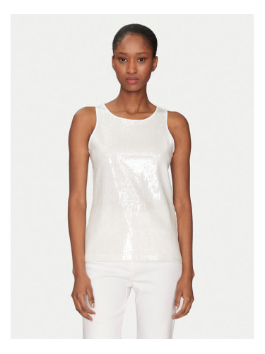 Marella топ Terzo 2513941124 Бял Slim Fit