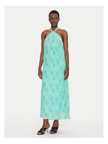 Fracomina Лятна рокля FS25SD3006W422J3 Светлосиньо Regular Fit