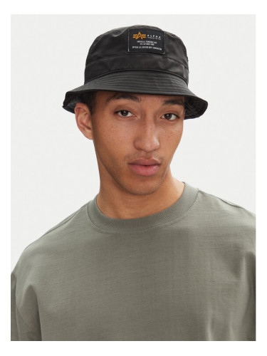 Alpha Industries Капела Crew Bucket 116912 Черен