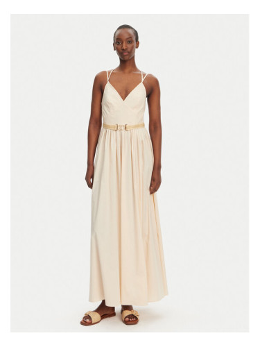 TWINSET Лятна рокля 251TT2100 Розов Regular Fit