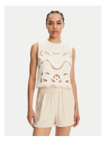 TWINSET топ 251TT2165 Бежов Loose Fit