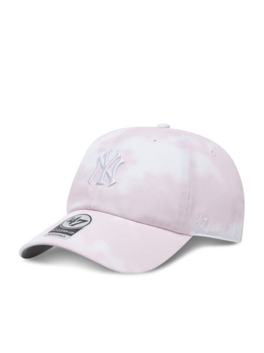 47 Brand Шапка с козирка MLB LA Dodgers In The Clouds ’47 Clean Up B-ITCCU17PTS Розов