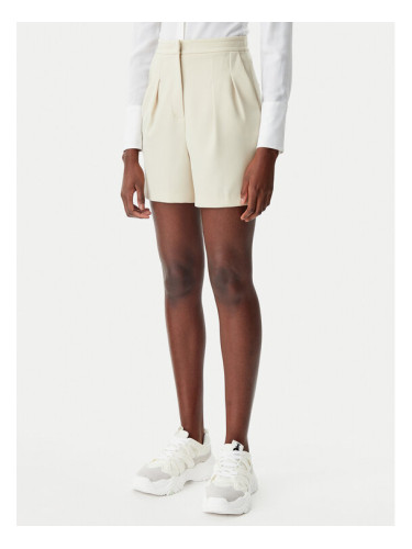 Patrizia Pepe Шорти от плат 8P0697/A545-B814 Бежов Regular Fit