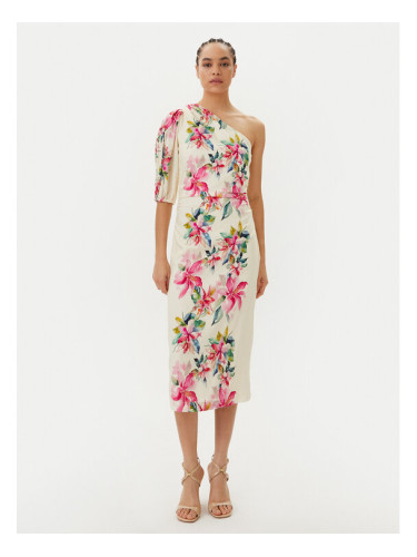 TWINSET Лятна рокля 251LB2UDD Бял Regular Fit