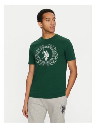 U.S. Polo Assn. Тишърт MUP3641 Зелен Regular Fit