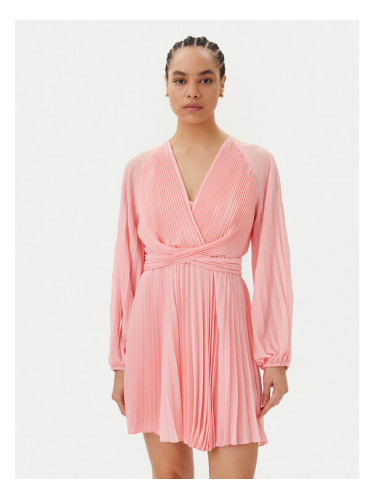 TWINSET Коктейлна рокля 251TP2334 Розов Loose Fit