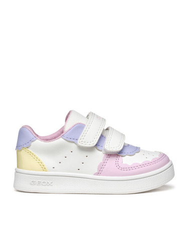 Geox Сникърси B Eclyper B555MA 000BC C1372 Бял