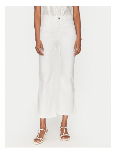 Marella Дънки Kerry 2513131044 Бял Flare Fit