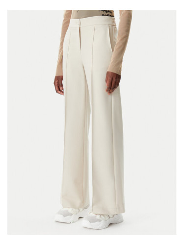 Patrizia Pepe Текстилни панталони 8P0709/A533-B814 Бежов Regular Fit