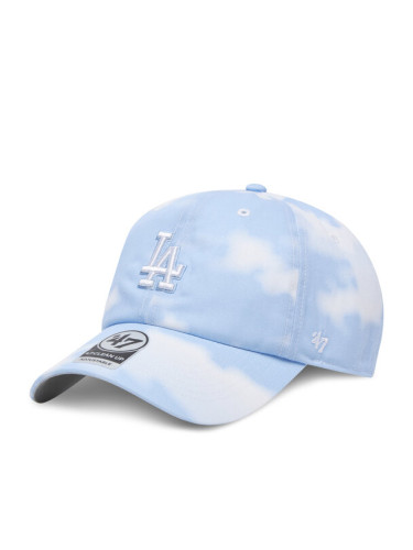 47 Brand Шапка с козирка MLB LA Dodgers In The Clouds ’47 Clean Up B-ITCCU12PTS Светлосиньо