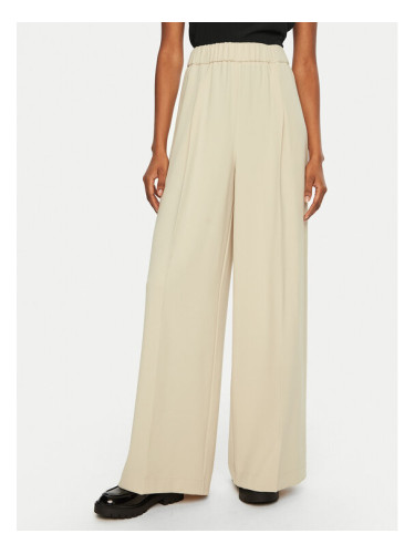 Patrizia Pepe Текстилни панталони 8P0710/A545-B814 Бежов Regular Fit