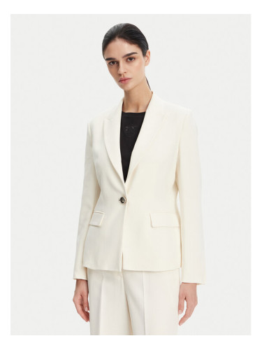 PINKO Сако 104930 A213 Бял Regular Fit