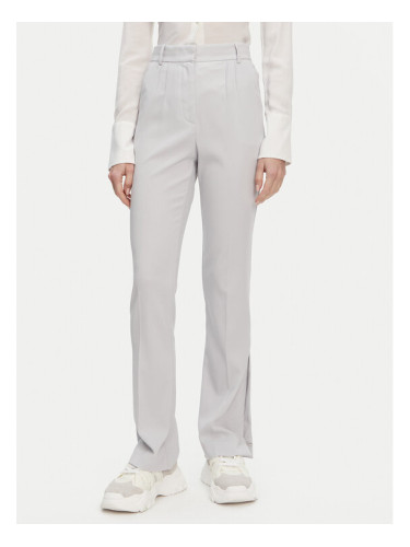 Patrizia Pepe Текстилни панталони 8P0677 A6F5 S702 Сив Regular Fit