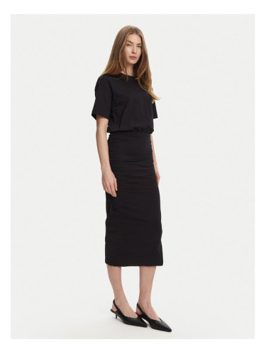 Marella Ежедневна рокля Ileana 2513621014 Черен Slim Fit