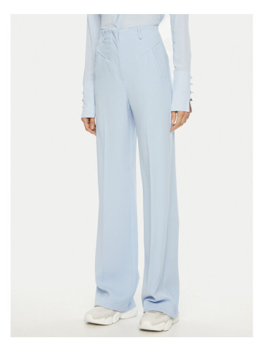 Patrizia Pepe Текстилни панталони 8P0685/A545-CA38 Светлосиньо Regular Fit